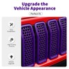 SQQP Front Grill Insert Mesh Grille Inserts Cover Kit 7Pcs