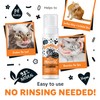 Bugalugs No Rinse Cat Shampoo for Itchy Skin with Prebiotics,