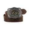 Cody James Boys' Floral Tooled Belt - BLT703-20 22