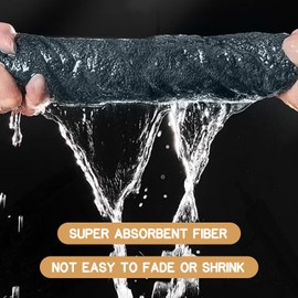 Geentargetel Waterjake Ultra Wipes Dry Towel Shower, Microfibre Car Cleaning Cloth, Car Drying Cloth Water Jake Miracle Cloth Microfibre Cloths (40 x 60 cm) Pack of 2