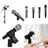 AkNebriax 2 Pack Microphone Holder Clip On with Screw Conversion