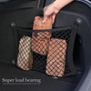 BetterJonny 2pcs Car Mesh Cargo Net, 25X45cm Cargo Nylon Net