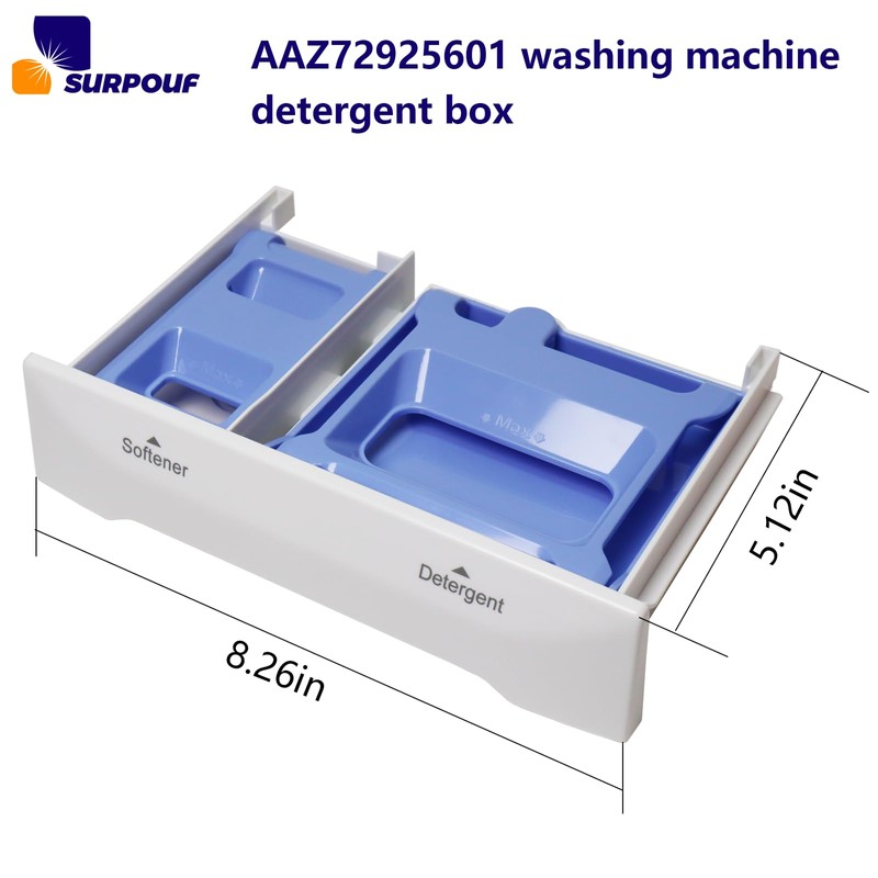 AAZ72925601 Washing Machine Dispenser Detergent Box Fits for LG AP5217542