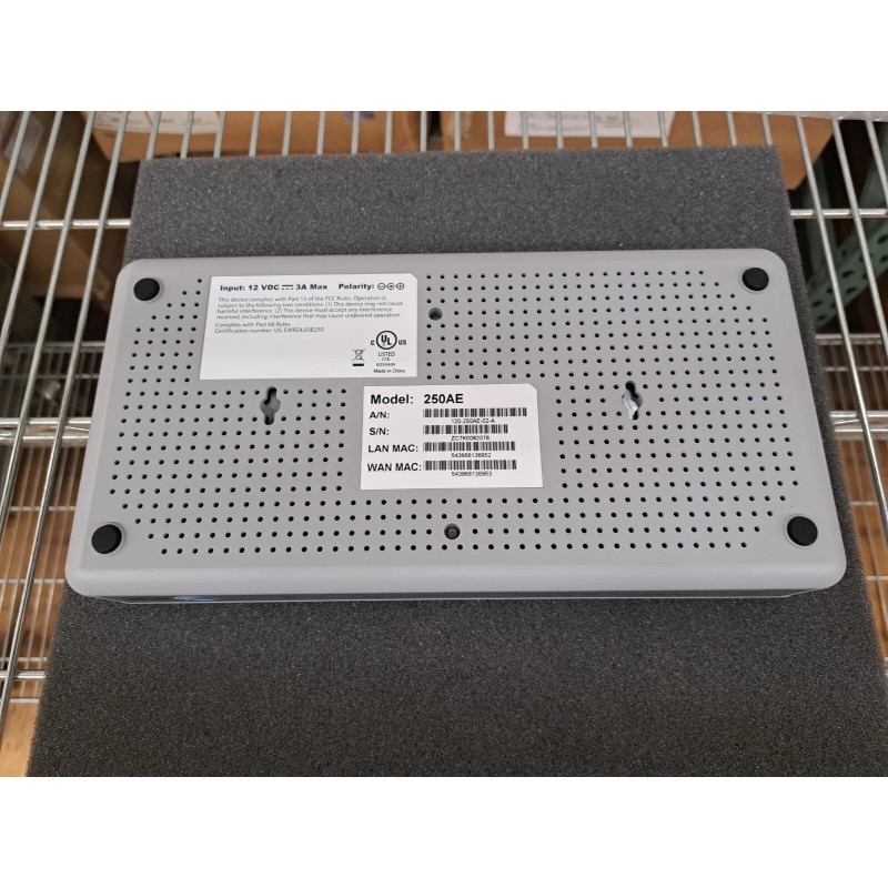 AT&T New, AT&T, 250IAD, Broadband Wifi Modem Internet Router, Alt