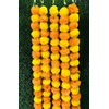 Artificial Flower Marigold Flower Garland 5 String Party Genda phool