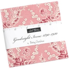 Goodnight Irene Charm Pack by Betsy Chutchian; 42-5 Inch Precut Fabric Quilt Squares