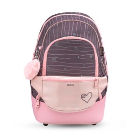 Belmil Premium 2-in-1 School Backpack with Waist Bag, School Bag, School Bag with Laptop Compartment (338-84/P), Mint 2