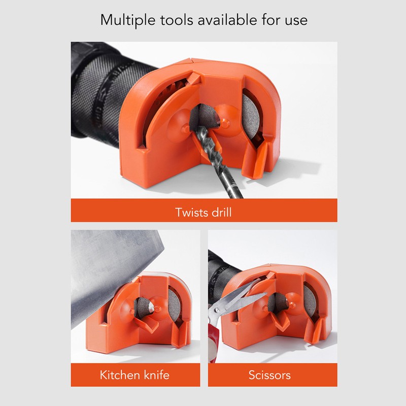 Multipurpose Drill Bit Sharpener High Efficiency Universal Portable Drill Bit