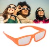 5pcs Solar Eclipse Glasses Professional Safe Plastic Direct Sun Viewing