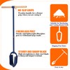 Leriton Hand Auger Post Hole Digger 6"x 46" with Non-Slip