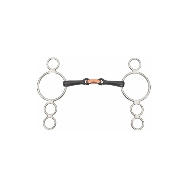 Shires Equestrian - 3 Ring Dutch Gag With Lozenge -
