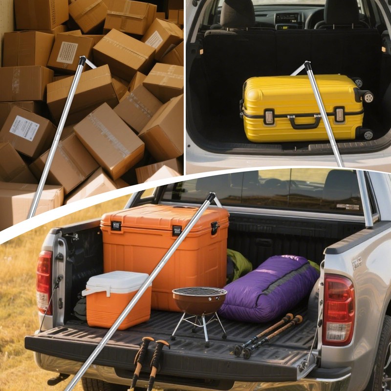 Truck Cargo Grabber - 34-70 Inch Sturdy Pickup Truck Bed