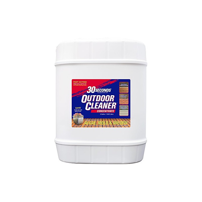 30 SECONDS Outdoor Cleaner, 5 Gallon - Concentrate