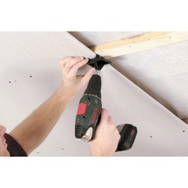Wolfcraft 4040000 1 Plaster Board Fixing System, Contents: Fixing Clip, 3 Holding Bits, Screws and Bit
