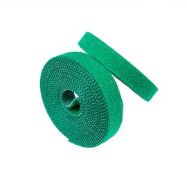 ONE-WRAP Garden Ties | Plant Supports for Effective Growing | Strong Grips are Reusable and Adjustable | Cut-to-Length,45 ft x 1/2 in, Green-(2pack)