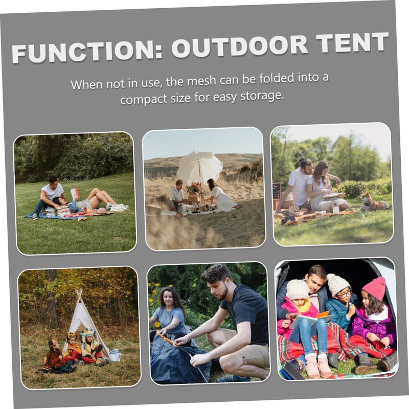 BESPORTBLE Camping Tent Outdoor Mosquito Net Double Camping Tent for
