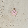 Spring Flower Charm, Gold and Silver, Fashion Accessory - Title: