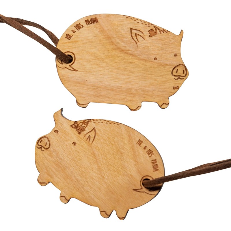 Mr. & Mrs. Panda Couple Keyring Pig Togetherness Gift, Anniversary