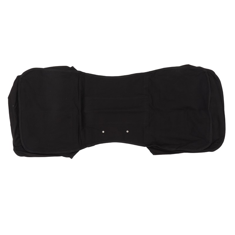 Bicycle Bike Rear Seat Carrier Bag Canvas Cycling Double Bags