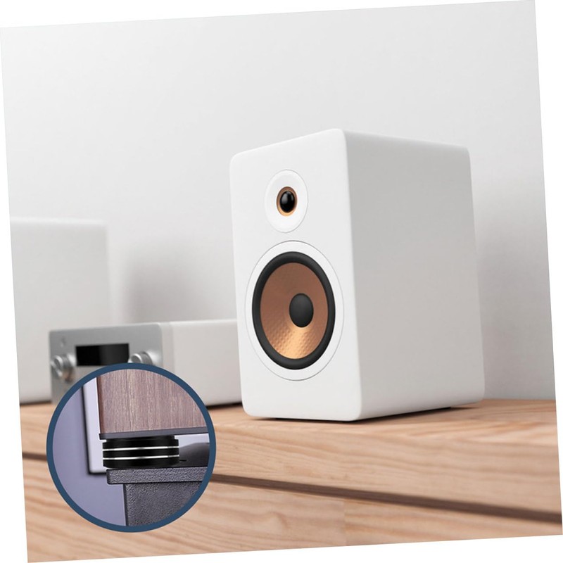 Mipcase 4Pcs Speaker Isolation Feet Durable Pads for Soundproofing Vibration