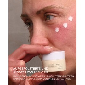 Rosental Organics Hyaluronic Eyes Eye Cream Skin Care for Eyes Reduces Wrinkles Moisturiser Natural Cosmetics 100% Natural (15 ml)