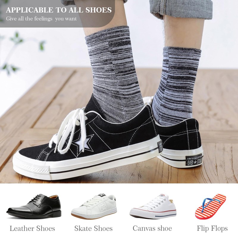 PUTUO Flip Flop Socks for Men: Japanese Tabi Geta Socks