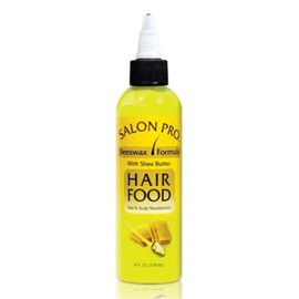 Salon Pro Hair Food Beeswax W Shea Butter 4 Oz