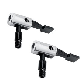 Set of 2 car valve adapters, bicycle valves adapter, bicycle valve to car valve, lever plug, air pump adapter, French valve to car, bicycle air pump, bicycle valves, valve adapter, black