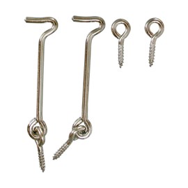 Waki Sangyo VC-009 Iron Nickel Stopper, Wooden Door, Furniture, Simple Door Tightening, 3.0 inches (75 mm)