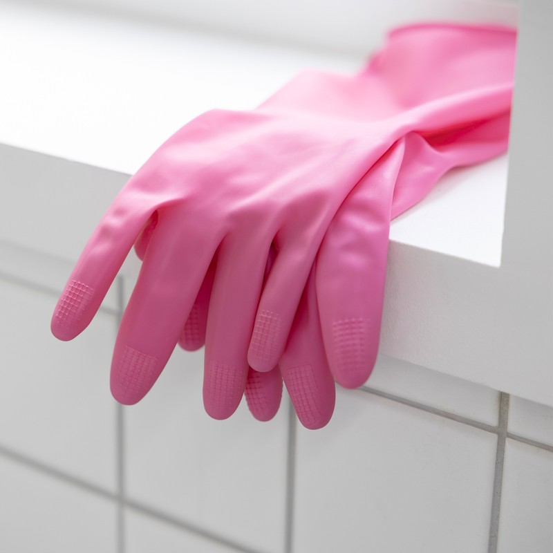 명진 손이편한 마이마이 고무장갑 MyMy Comfortable Rubber Gloves by Myeongjin