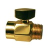 Westbrass 1/2" Shower Arm Volume Control Trickle Valve, Polished Brass,