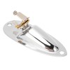 Guitar Input Jack Boat Style 6.35mm Metal Electric Guitar Input