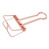 30Pcs Wire Binder Clips 2in Wide Hollow Out Strong Metal