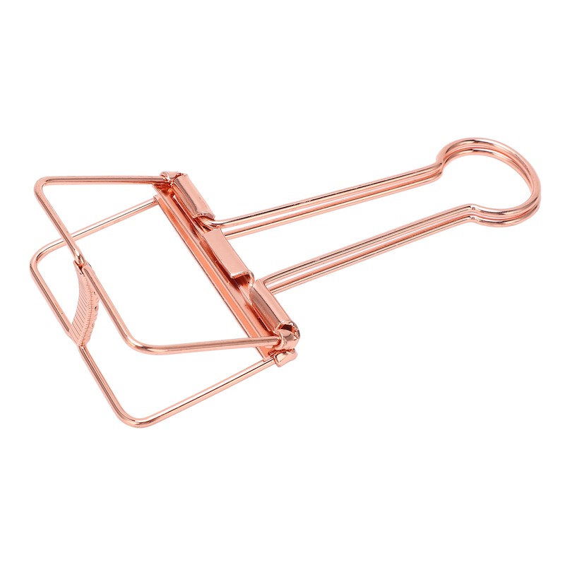 30Pcs Wire Binder Clips 2in Wide Hollow Out Strong Metal