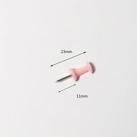 JIHUOO 200 Pcs Plastic Head Push Pins Decorative Pastel Push Pins Cute Bulletin Board Thumb Tacks Aesthetic Poster Push Pins Wall Hanging Thumb Tacks Cork Board Push Pins Purple