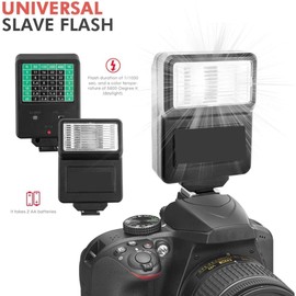 Tronixpro Digital Camera Flash with Shoe Bracket for Sony, Nikon, Canon, Pentax, Olympus & More Cameras & Camcorders