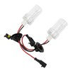 2Pcs Headlight Xenon Bulbs HID Lamp Replacement 100W 8000K H1