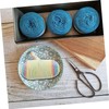 LALAFINA Rainbow Cotton Yarn 5-ply DIY Rope Soft Acrylic Blend