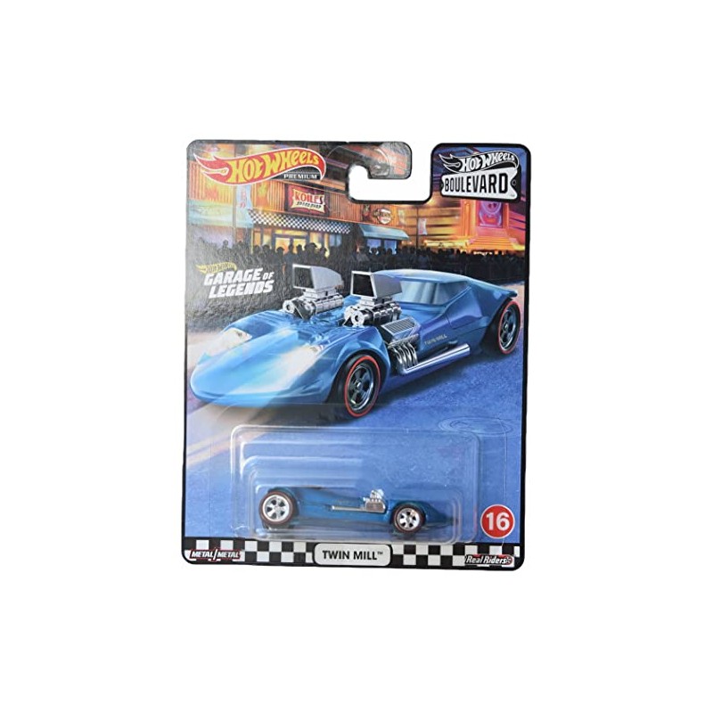 Hot Wheels Twin Mill, [Blue] Boulevard #16