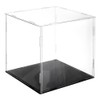 AHANDMAKER Display Case Clear Cube Baseball Holder Hat Display Case