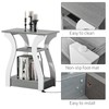 FROMJBEST FROMJBEST End Tables Living Room, End Table with Charging