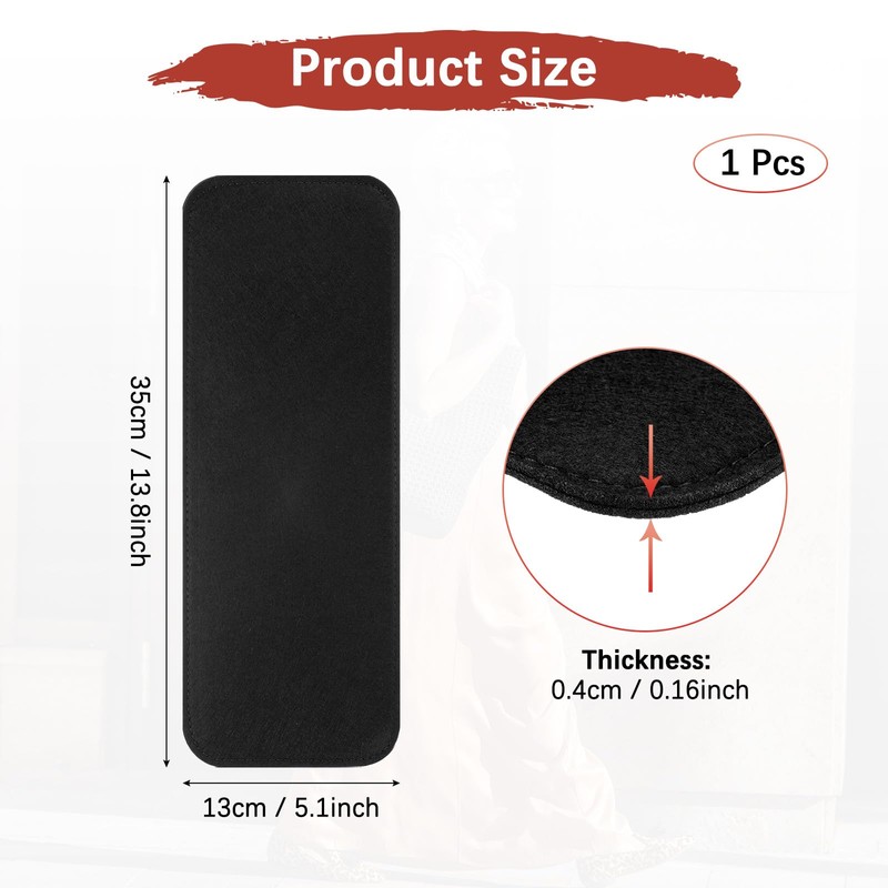 TIXIPEM 13.8 x 5.1IN Felt Base Shaper [1PCS] - Purse