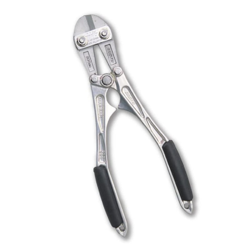 Polished, Forged, Aluminum Bolt Clipper, Bent Handle *Blade Adjusted: 11.8