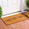 Calloway Mills 110021729 Good Vibes Only Doormat, 17" x 29"