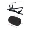 Headset Income Microphone Windscreen Pin Microphone Broadcast Microphone Sponge 2pcs