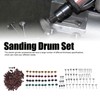 423Pcs Sanding Drum Sleeves Buffing Polishing Wheel Set Drums Mandrels