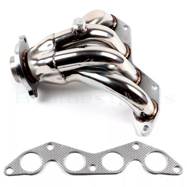 ultimate-components For 01-05 Honda Civic EX 1.7L SOHC Polished S/S