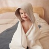 MORI Kids Hooded Bath Towel in Blush - Boys and