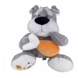 KFMX Perrito De Peluche Con Pierna Pollo Perro
