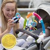 BENBAT Baby Stroller Arch Toy Rainbow Dazzle Friends Play Bar.